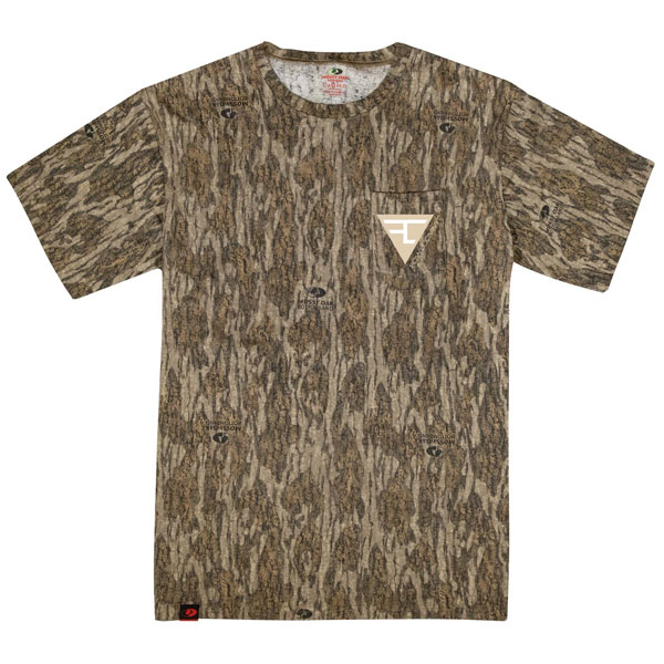 Fowl Commit Mossy Oak Bottomland Camo T-Shirt, Unisex