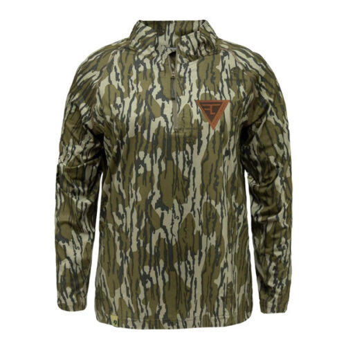 Fowl Commit Hunt Tech Camouflage 1/4 Zip Pull Over