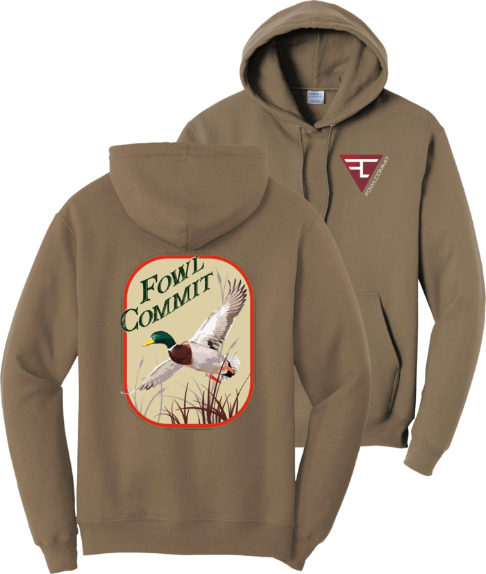 The Old School Duck Woodland Hoodie